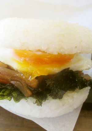 一人ランチ♡きんぴらのライスバーガー-レシピのメイン写真