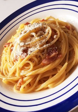 ローマ風カルボナーラ-レシピのメイン写真