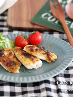 トースターでささみのカレーマヨ焼き-レシピのメイン写真