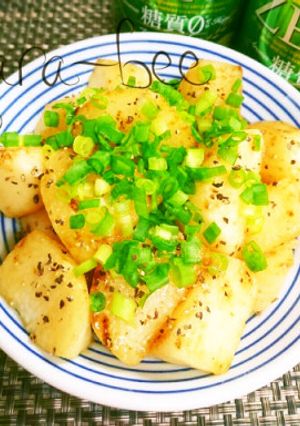 簡単おつまみ♡スパイシーバター醤油長いも-レシピのメイン写真