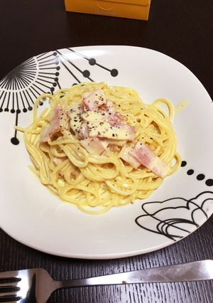 基本のカルボナーラ-レシピのメイン写真