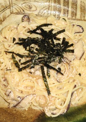 豆乳たらこスパゲッティー★明太子玉ねぎ-レシピのメイン写真