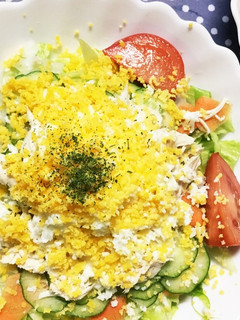 ミモザサラダ-レシピのメイン写真