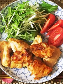 鶏肉の甘酒味噌漬け焼き-レシピのメイン写真