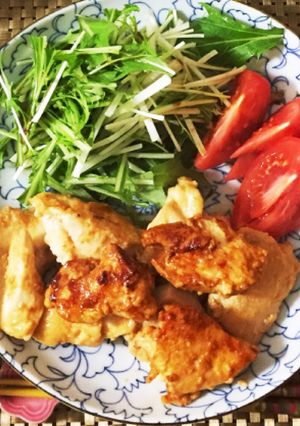 鶏肉の甘酒味噌漬け焼き-レシピのメイン写真