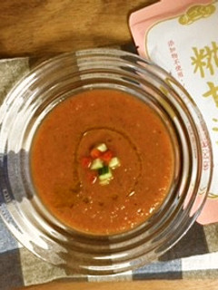 甘酒のガスパチョ-レシピのメイン写真