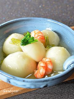 【極みだし】かぶのえびあんかけ煮♪-レシピのメイン写真