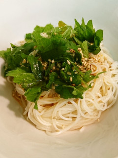 大葉素麺-レシピのメイン写真