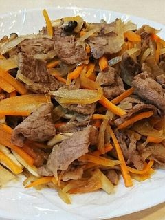 牛肉簡単炒め-レシピのメイン写真