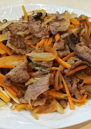 牛肉簡単炒め-レシピのメイン写真
