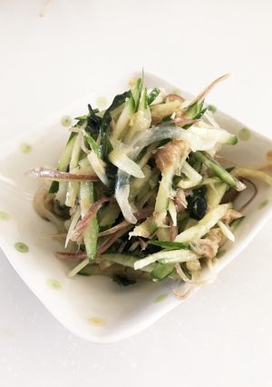 春だから 新玉ねぎ&みょうがのサラダ-レシピのメイン写真