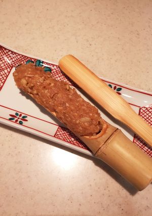 ごぼうの食感がクセになる味噌あじ鶏団子-レシピのメイン写真