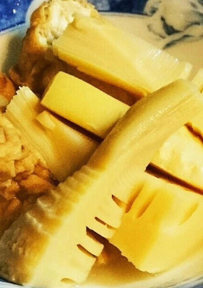 しみしみ厚揚げと竹の子の煮物➰☆-レシピのメイン写真