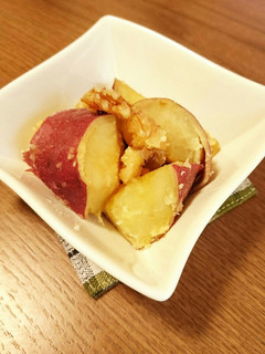 さつまいものくるみメープルかけ-レシピのメイン写真