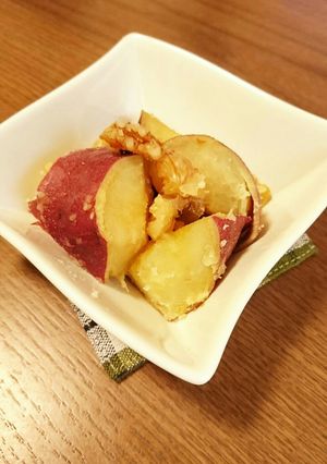 さつまいものくるみメープルかけ-レシピのメイン写真