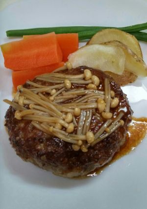 えのきたっぷりのヘルシーハンバーグ☆-レシピのメイン写真