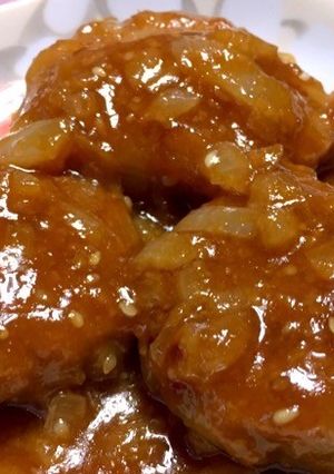 ごはんに合う☆味噌ダレ肉団子-レシピのメイン写真