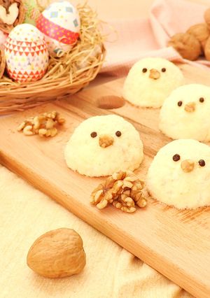 くるみ入りひよこのレアチーズ-レシピのメイン写真