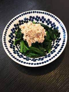 やみつき!ツナマヨほうれん草-レシピのメイン写真