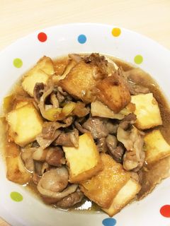 厚揚げもしみしみ*豚バラ煮-レシピのメイン写真
