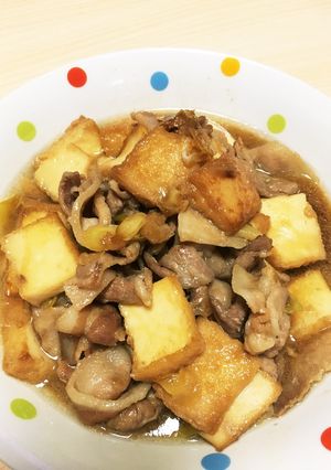 厚揚げもしみしみ＊豚バラ煮-レシピのメイン写真