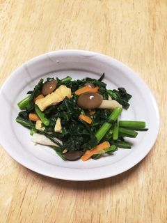 春菊のおひたし-レシピのメイン写真