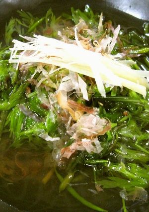 銀葉草（ギンバソウ）の土佐漬け-レシピのメイン写真