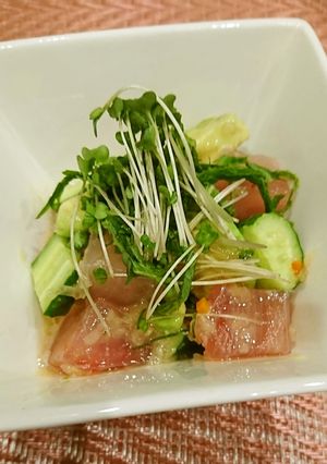 アボカド&マグロ納豆のフレッシュマリネ-レシピのメイン写真