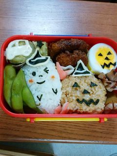 おばけのキャラ弁!-レシピのメイン写真