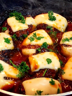 簡単☆ケチャップ煮込み豆腐ハンバーグ-レシピのメイン写真