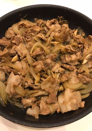 舞茸の入った、豚肉の生姜焼き☆彡.。-レシピのメイン写真