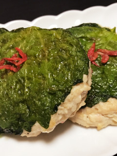 大葉と桜海老の鶏つくねハンバーグ-レシピのメイン写真