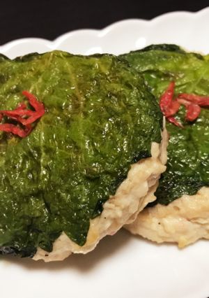 大葉と桜海老の鶏つくねハンバーグ-レシピのメイン写真