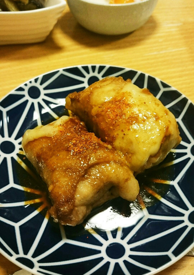 厚揚げのチーズ肉巻き-レシピのメイン写真
