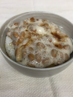 私の納豆ご飯の食べ方-レシピのメイン写真