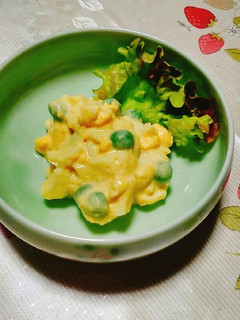 ゆで卵の豆腐クリーム和え-レシピのメイン写真
