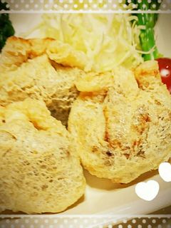 サクサク♪納豆巾着-レシピのメイン写真