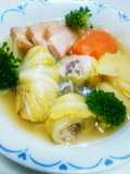ぶりのロールキャベツでおいしいポトフ♪
