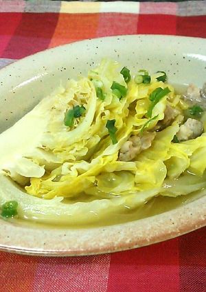 キャベツと豚バラの簡単♡スープ煮♪-レシピのメイン写真
