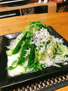 しらすモリ盛り冷奴-レシピのメイン写真