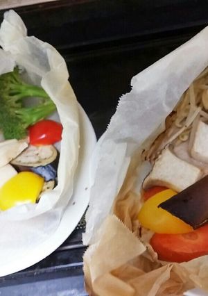 ☺かじきマグロ・バター醤油♦包み焼き☺-レシピのメイン写真