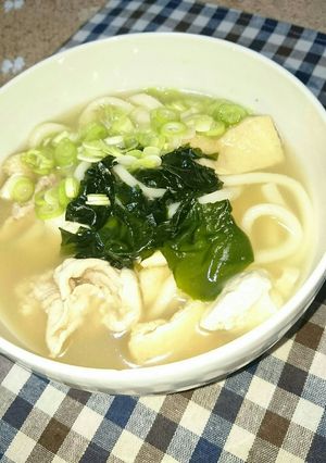 簡単で具たっぷり！うどん！-レシピのメイン写真