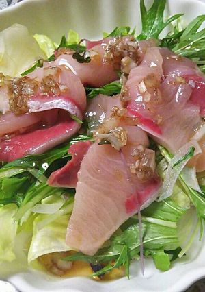 ★簡単★鰤のネギ塩サラダ★-レシピのメイン写真
