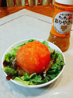 丸ごとトマトとしめじのフレッシュマリネ-レシピのメイン写真