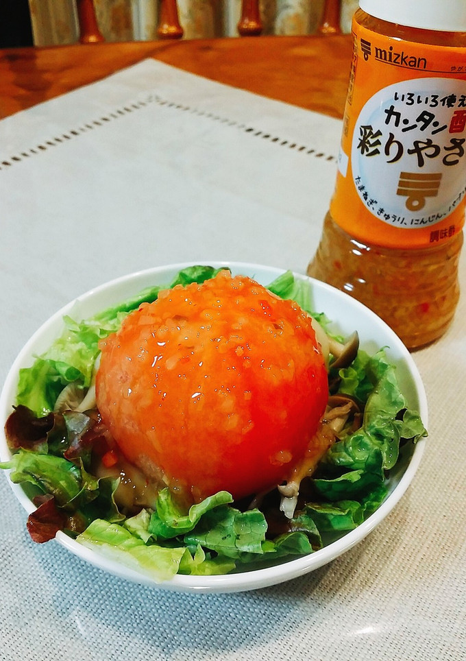 丸ごとトマトとしめじのフレッシュマリネ-レシピのメイン写真