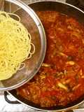 カレーミートソース・パスタ♪簡単