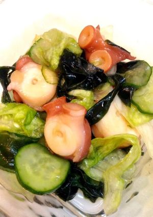 男性に作ってあげたい♡タコの酢の物-レシピのメイン写真