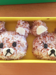 クマさんおにぎり!-レシピのメイン写真
