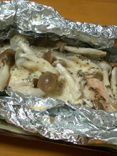 ✿きのこと鮭のホイル焼き✿-レシピのメイン写真