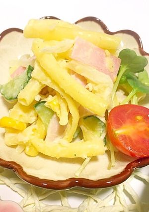 レンジで時短☆簡単☆本格マカロニサラダ-レシピのメイン写真